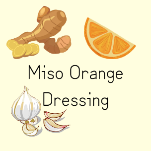 Miso Orange Salad Dressing